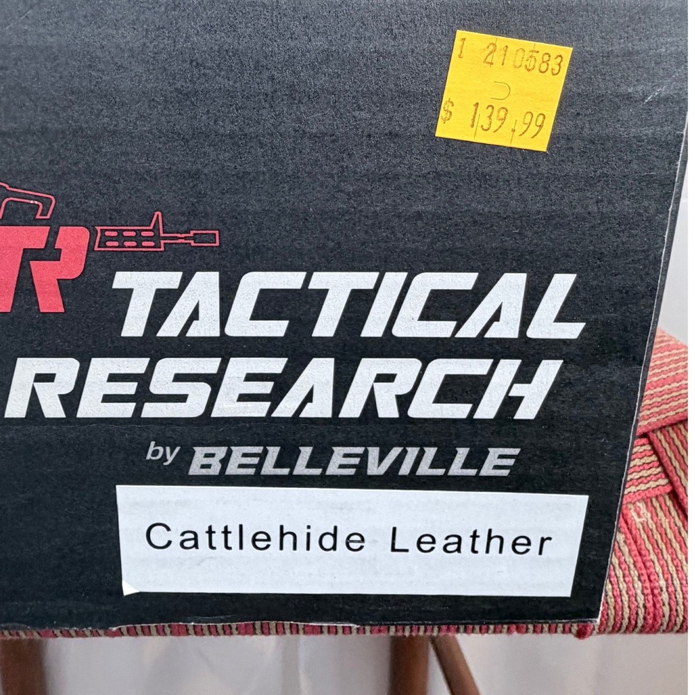 Belleville Tactical Research TR106 Coyote Combat Boots Men's 10.5R Vibram USA - Picture 9 of 9